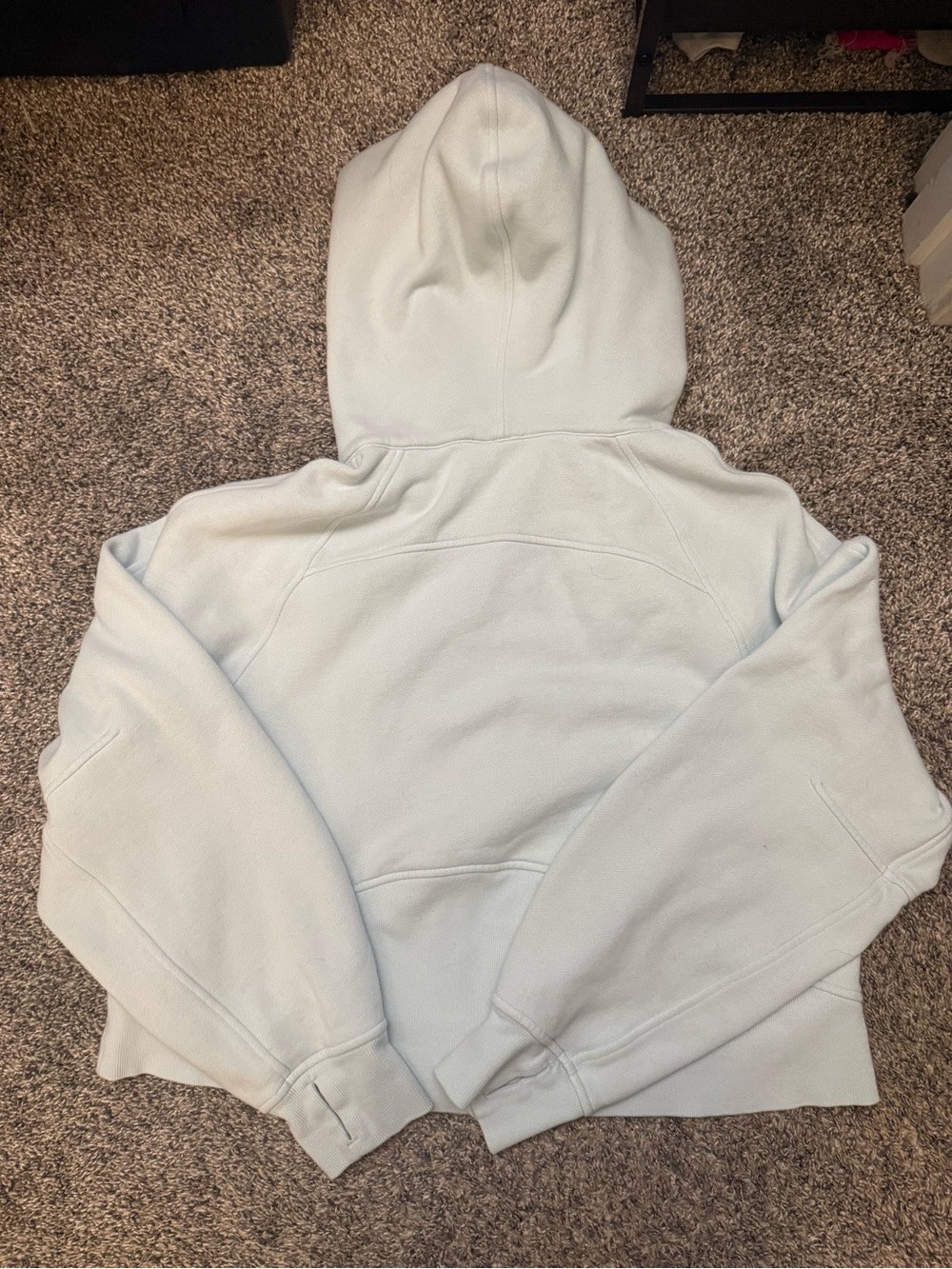 Lululemon Pale Blue Full-Zip Scuba - Picture 6 of 8